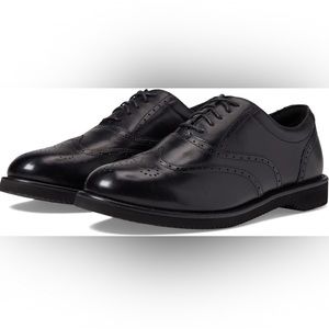 Rockport Comfort DMX Mens Burgundy Leather Wingtip Dress Oxford Shoes(105)